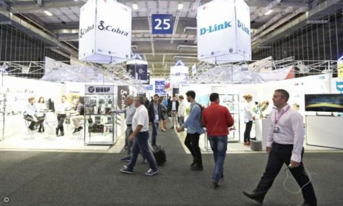Der Reseller-Park auf der IFA war gut besucht…..