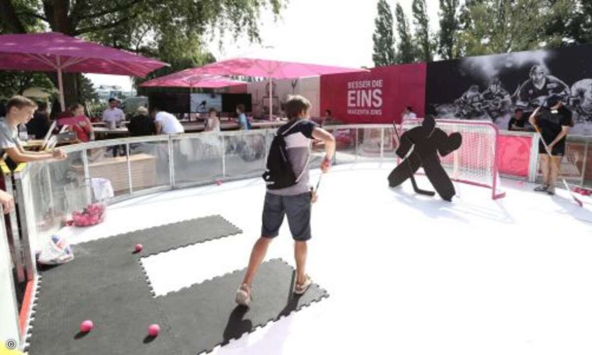 Sportlich betätigen konnte man sich bei der Deutschen Telekom AG (Bild:IFA)