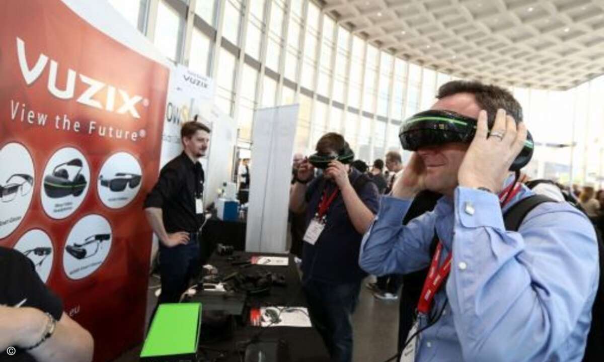 Virtual Reality-Brillen von Vuzix (Bild:IFA)