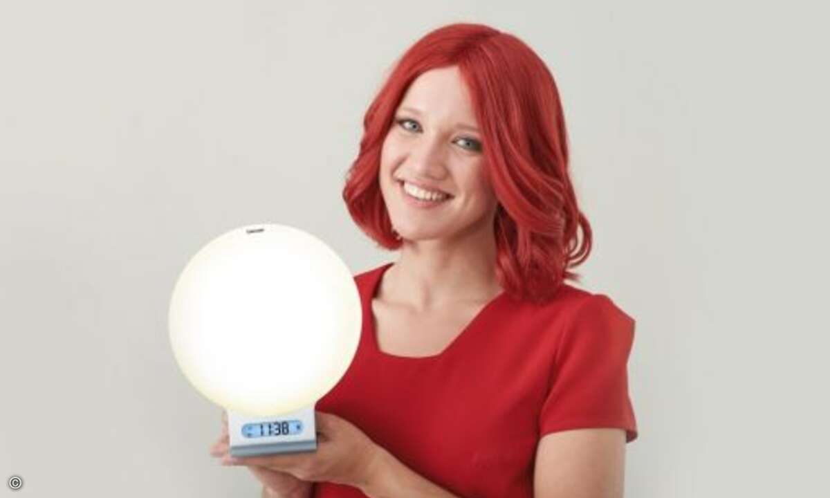 Der »WL75 Bluetooth-Lichtwecker« von Conncet …. (Bild: Messe Berlin)
