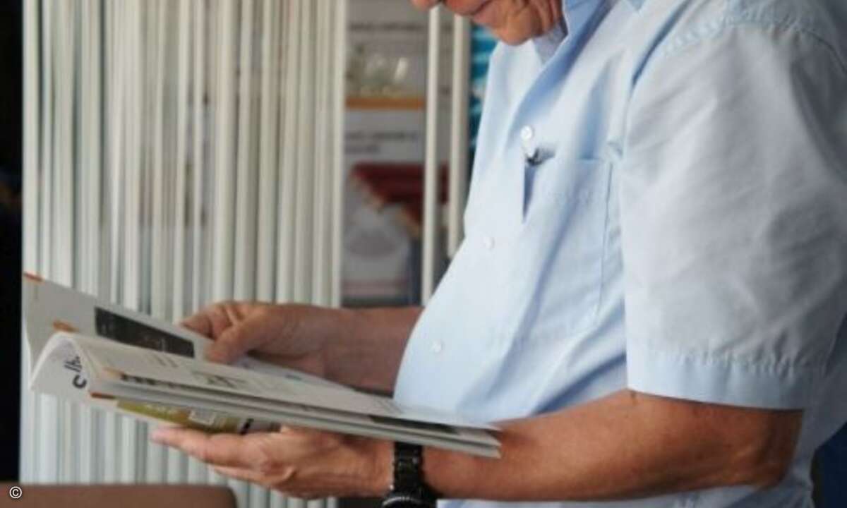 Zum Schmökern in der CRN und Ihr Systemhaus blieb auch Zeit (Foto: CRN)