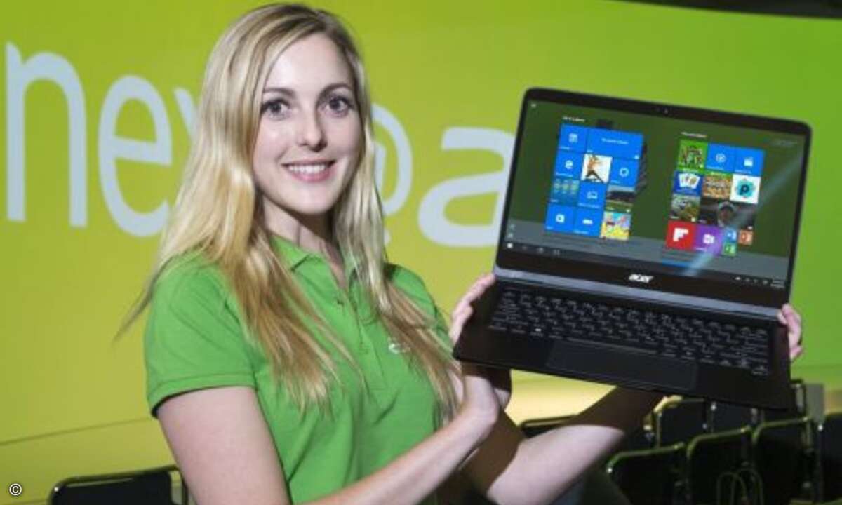 Mit der neuen »Spin«-Serie erweitert Acer seine Convertible-Produktpalette. (Bild: Microsoft)