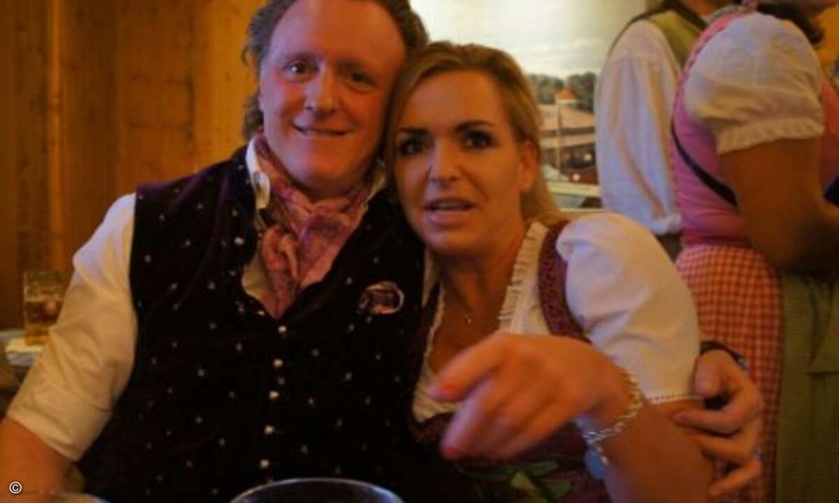 Nick Parisi von Riverbed mit Carolin Schlüter von CRN (Bild: CRN)