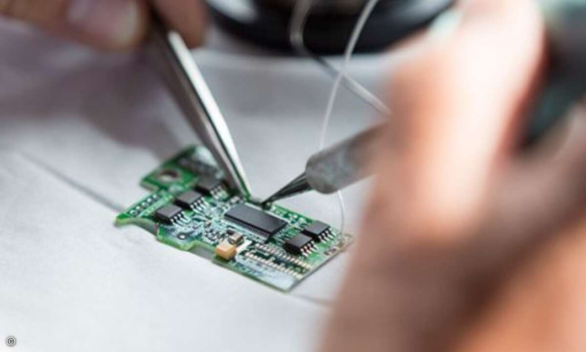 Der stärkste Atom-Prozessor bietet genügend Leistung für normales Arbeiten - ob er allerdings wirklich auch zum Spielen reicht, darf bezweifelt werden (Foto: Ockel Computers)
