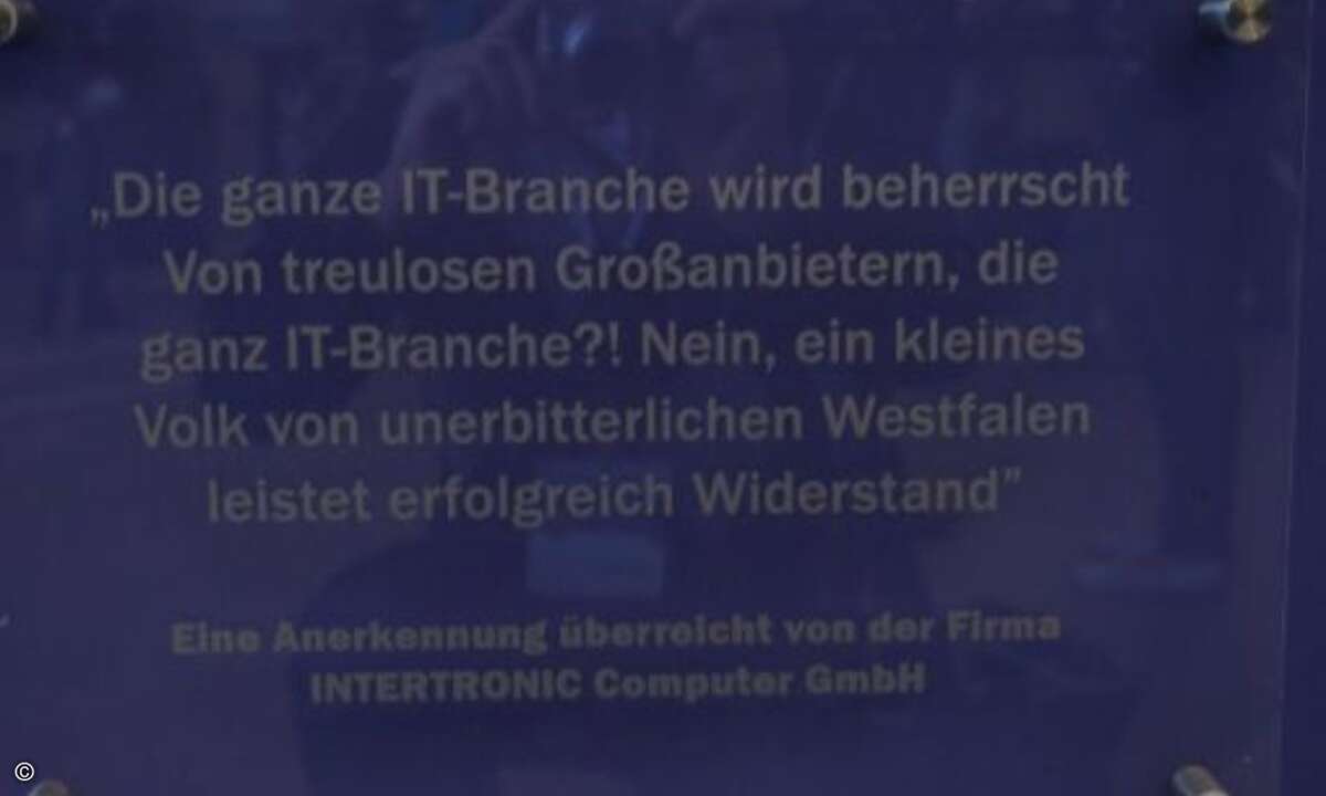 ...und lobt: