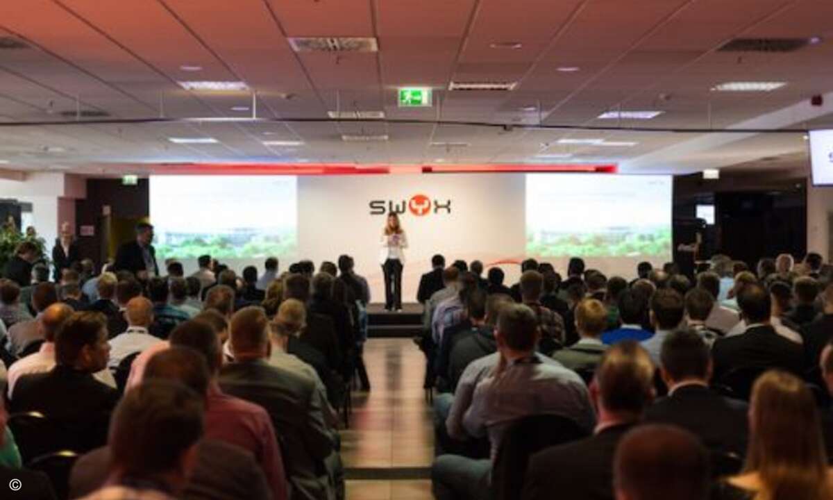 Start der Partnerkonferenz (Foto: Swyx)