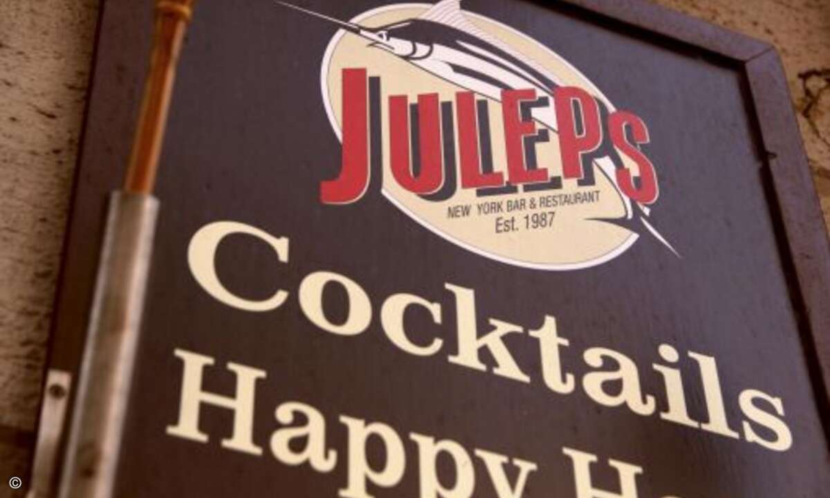 ... auch in Münchens Szene-Bar Juleps am Münchner Ostbahnhof (Foto: CRN)