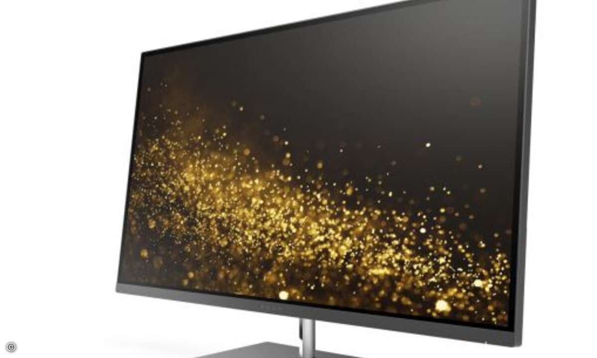 Das »HP ENVY 27s Display« verspricht lebendige und ruckelfreihe Bilder in 4K-Auflösung (Bild: HP)
