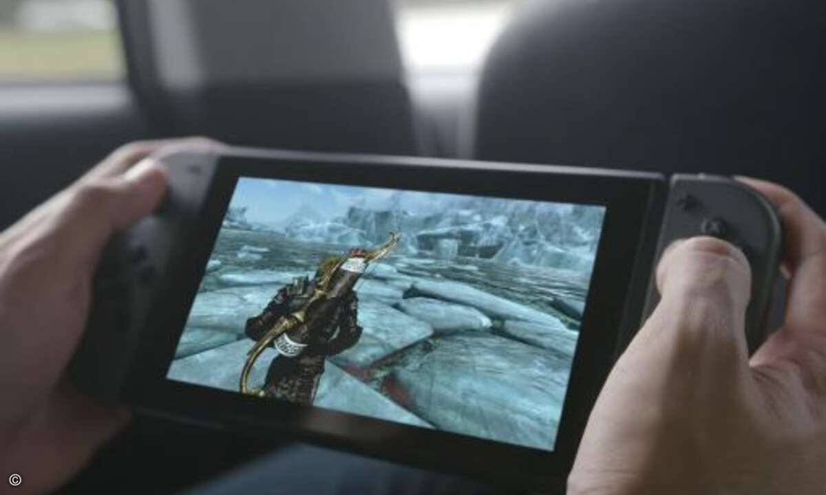 ... die damit zur mobilen Konsole / Handheld wird (Foto: Screenshot Youtube / Nintendo)