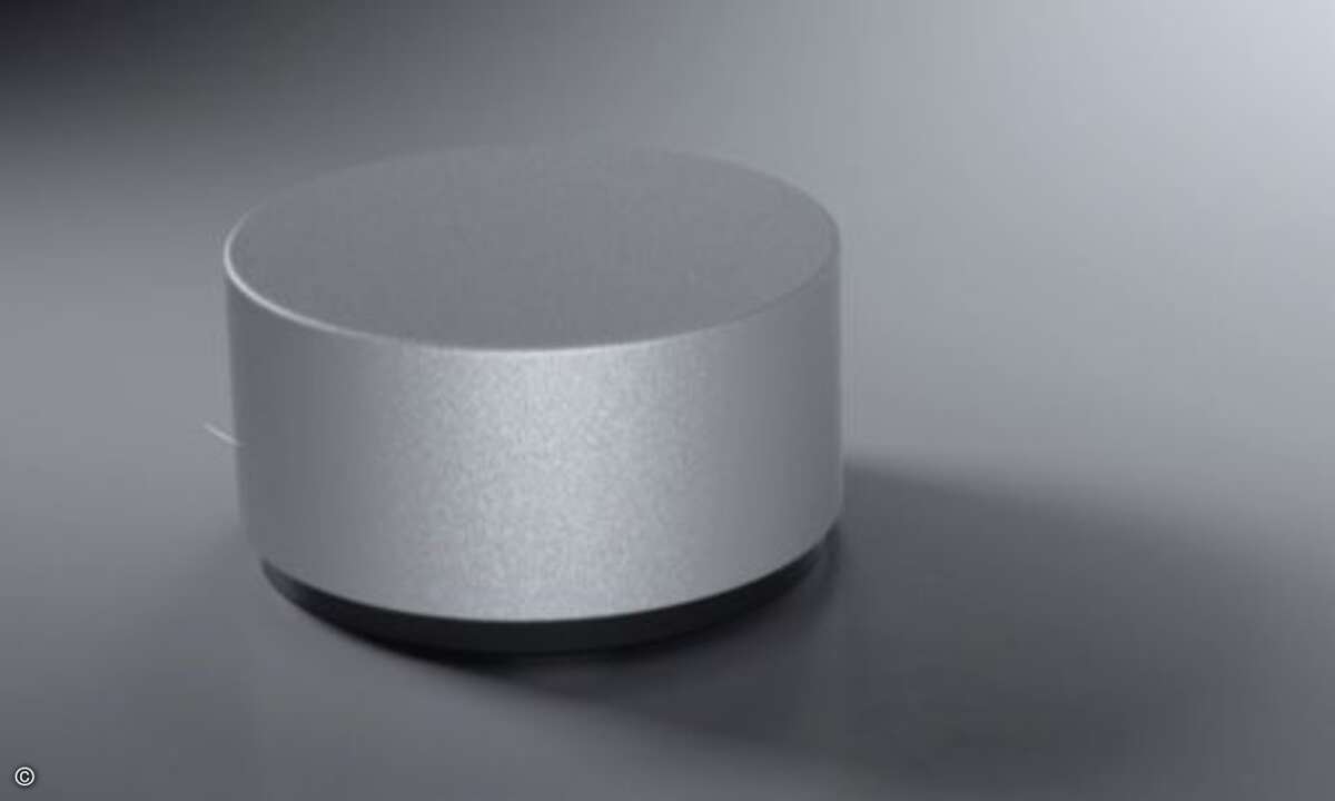 Das Surface Dial... (Foto: Screenshot Livestream Microsoft)