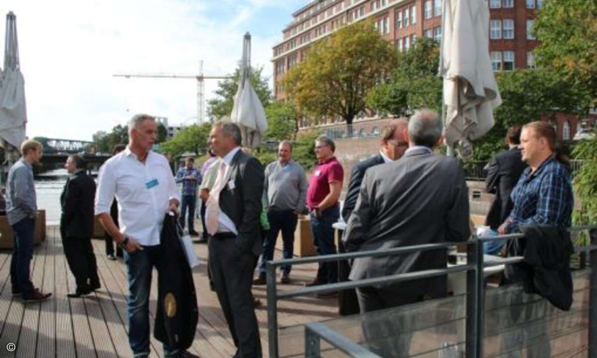 Auch die Hansestadt zeigte sich von ihrer sonnigen Seite (Foto: C4B)