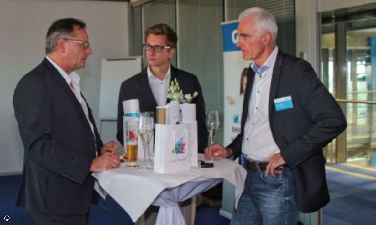Wilfried Rausch, Fabian Rausch und Hans Walch von MR Compact (v.li.) (Foto: C4B)
