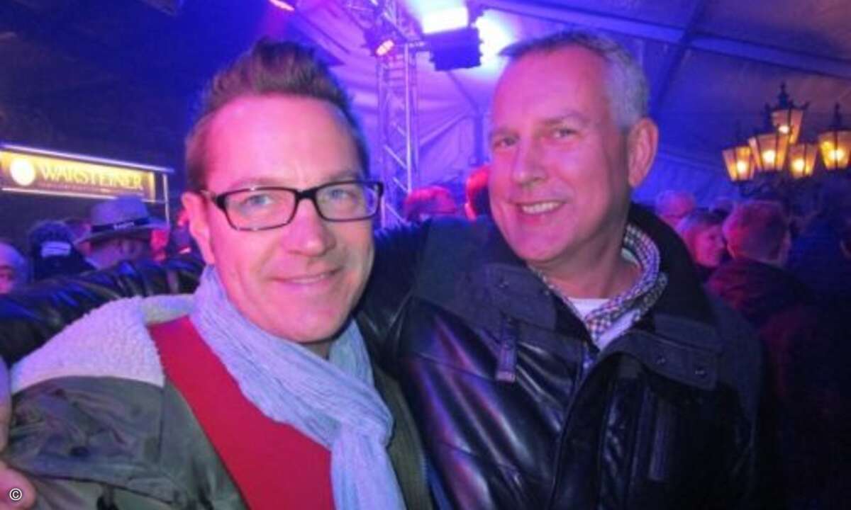 Marc Adelberg (links, CRN) und Jörg Reimann (UFP)(Bild: CRN)