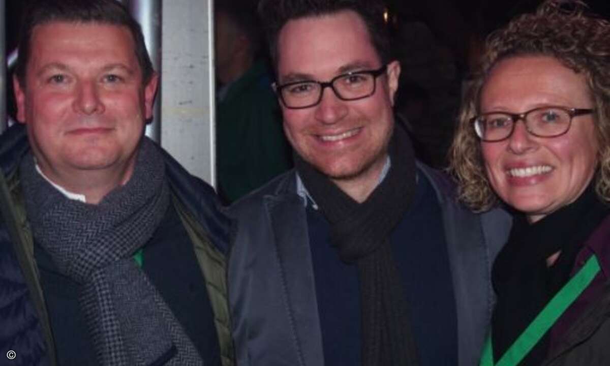 Reiner Schwitzki, Volkan Weissenberg und Simone Blome von Also (Bild: CRN)