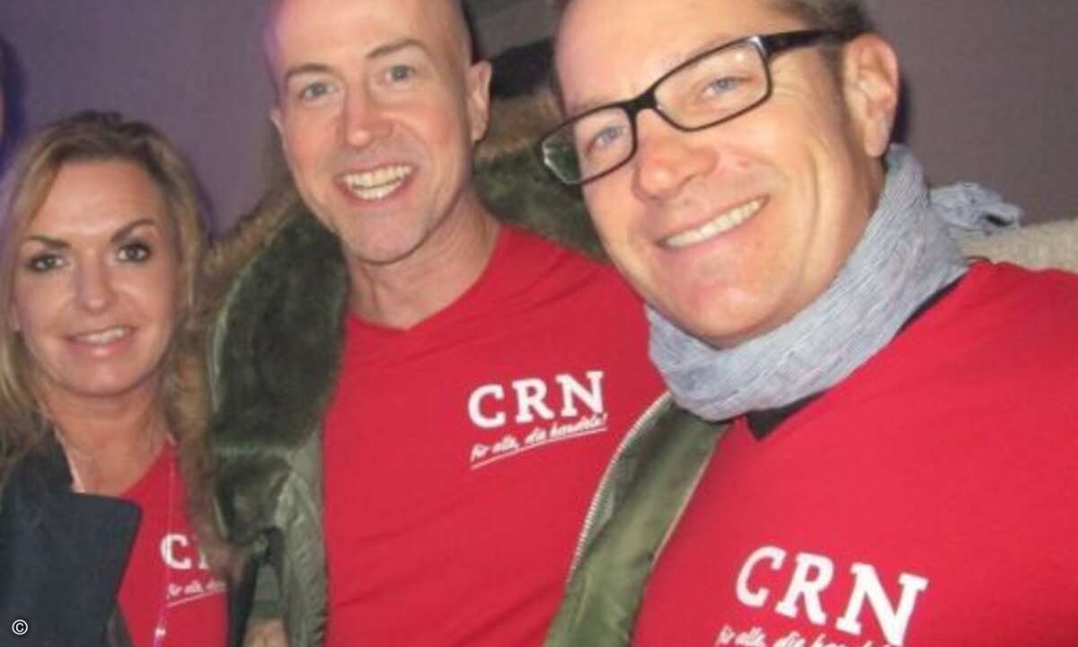 Für alle, die handeln: Carolin Schlüter, Matthäus Hose und Marc Adelberg von CRN (Bild: CRN)