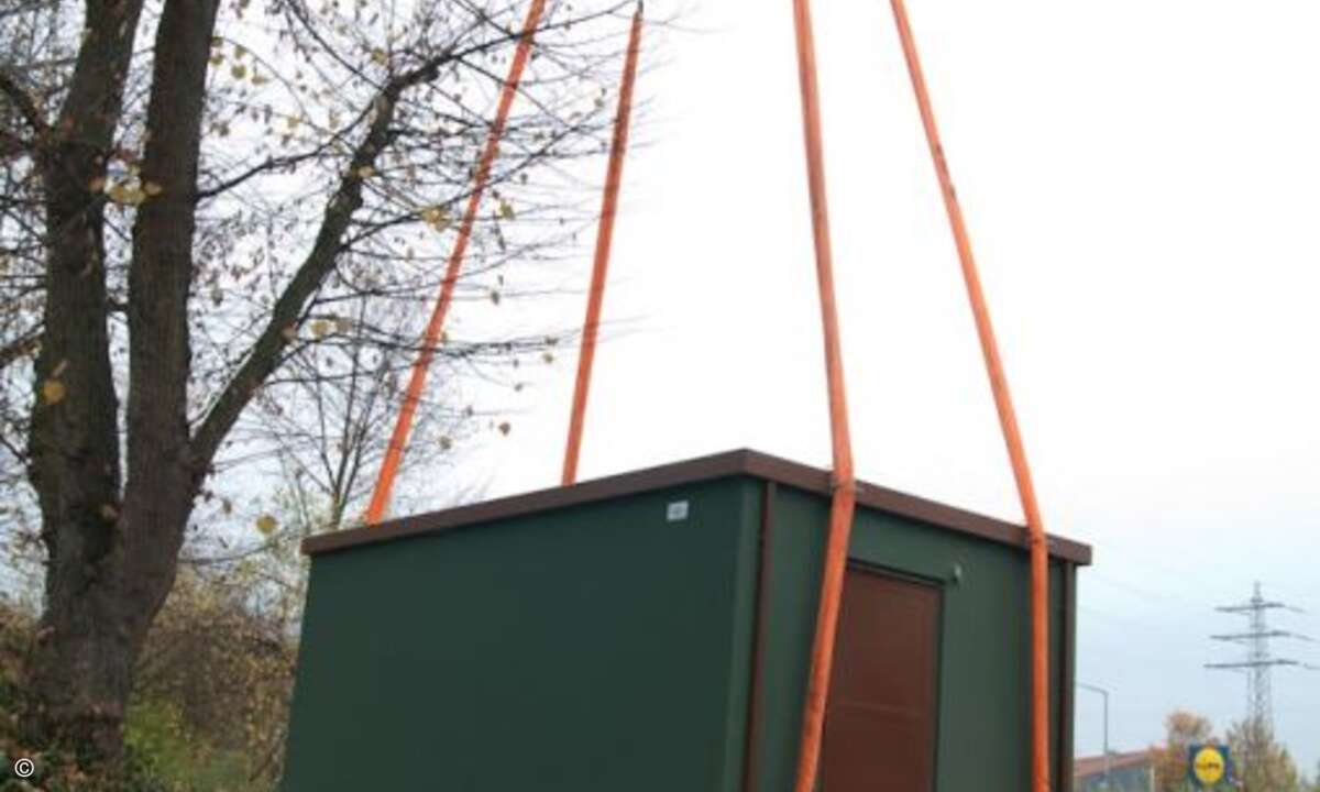 Ein wenig die Lage korrigieren… (Foto: KomMITT Ratingen GmbH)