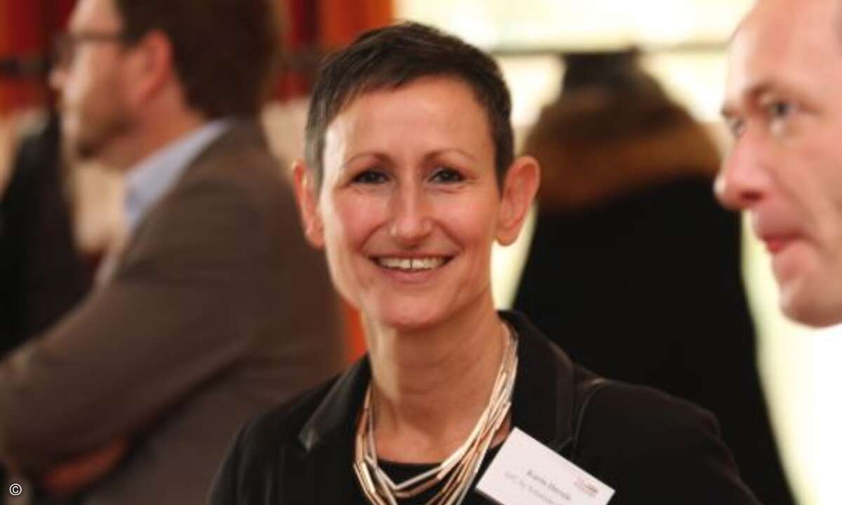 und Karin Hernik (APC by Schneider Electric) gehören inzwischen schon fest zur Gästeliste (Foto: CRN)