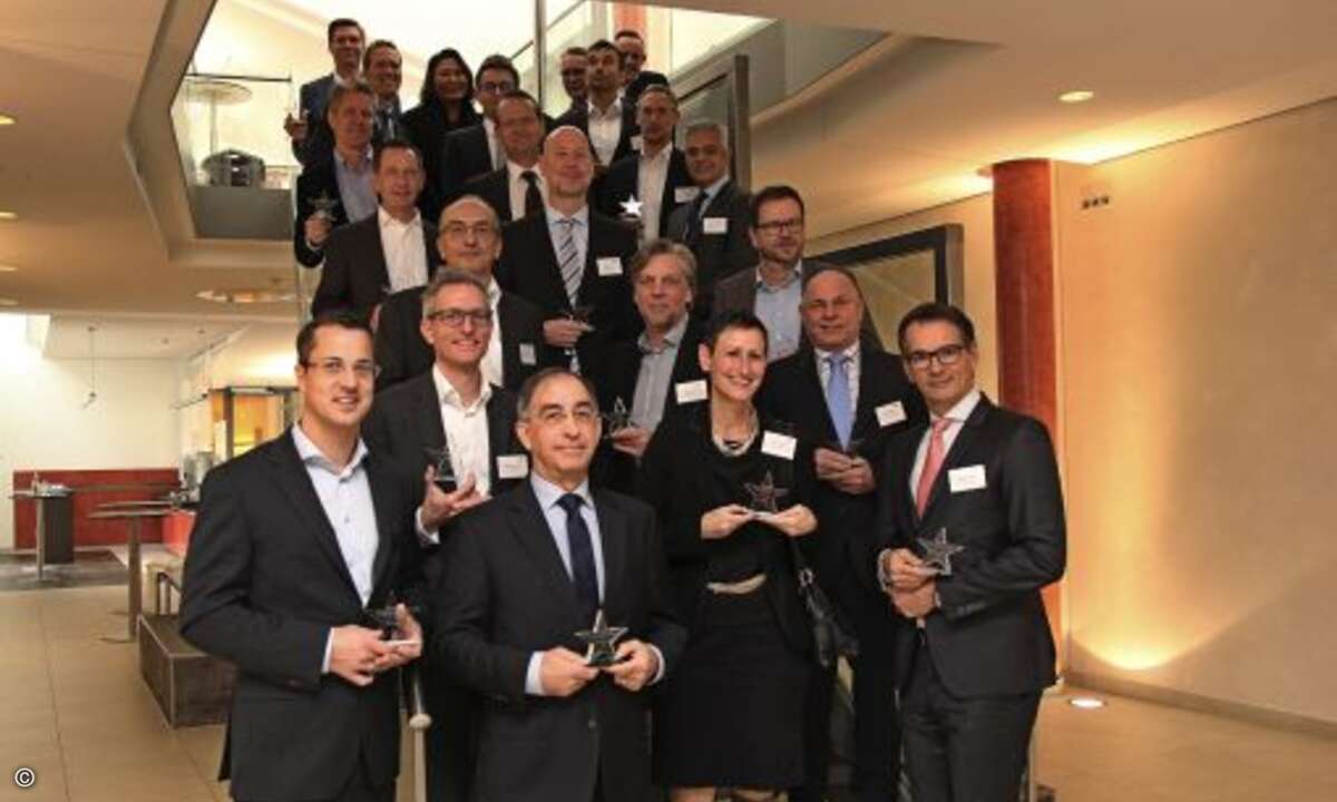 Und das sind sie: Die CRN Channel-Champions 2016. Herzlichen Glückwunsch! Alle Sieger stellen wir Ihnen Anfang Dezember im CRN-Sonderheft »Channelguide Partnerprogramme« auch noch einzeln und ausführlich vor (Foto: CRN)