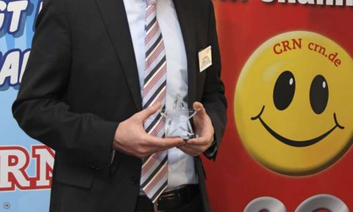 Bei den Distributoren räumte Marc Fischer von Ebertlang den ersten Platz bei den Top-Managern ab (Foto: CRN)