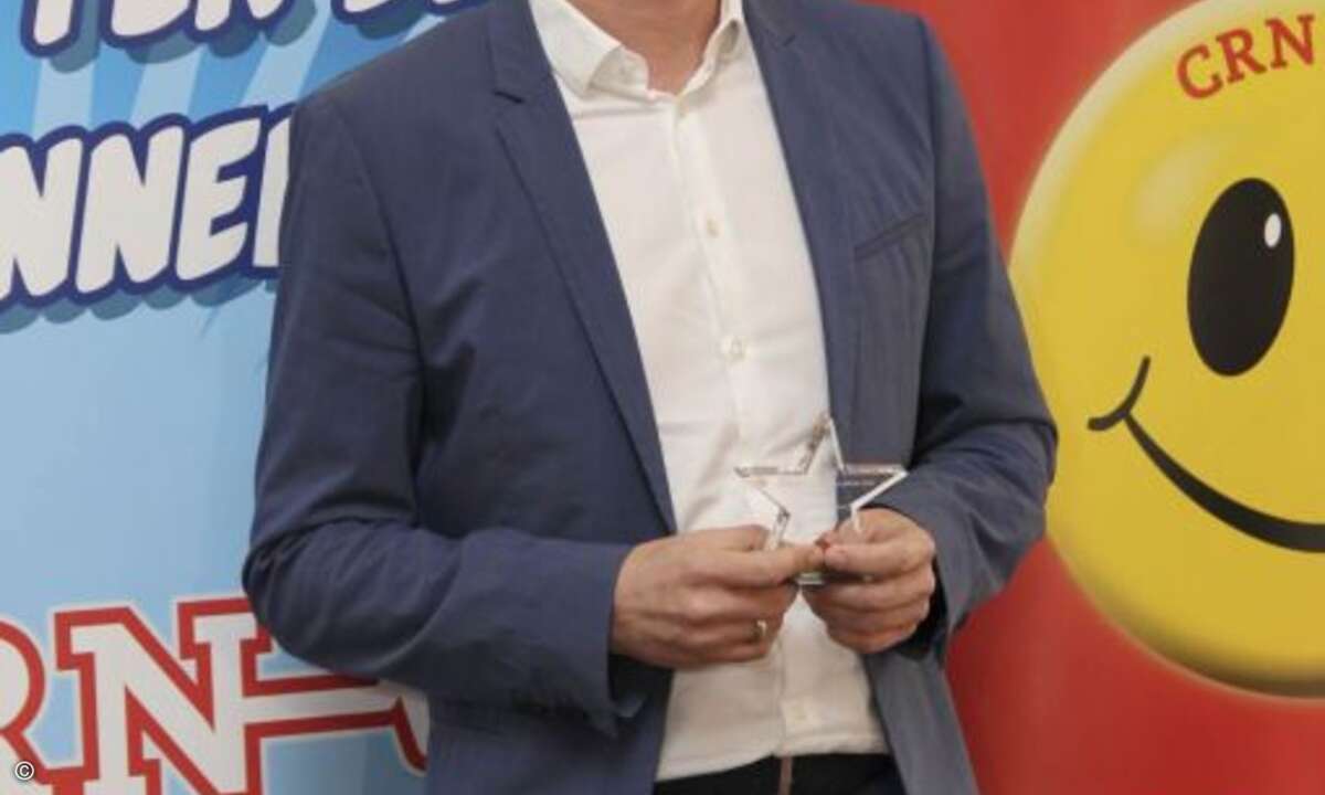 Auf den ersten Platz in der Kategorie Drucker wählten die CRN-Leser Jan Neumann von HP. Auch für ihn war es bereits der zweite Stern, den ersten erhielt er 2014.(Foto: CRN)