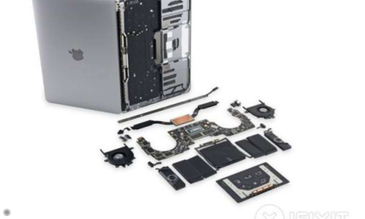 Das neue Macbook Pro 2016 komplett zerlegt (Foto: iFixit)