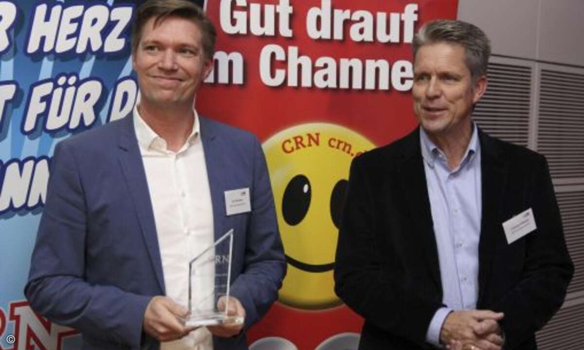 Kategorie Drucker / MFP - Platz 3: HP Inc., Jan Neumann, Christian Mehrtens (Foto: CRN)