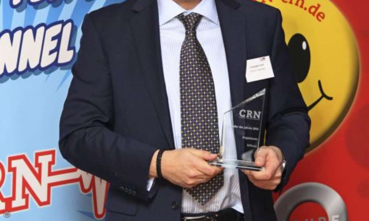 Kategorie Projektoren - Platz 3: InFocus, Christoph Cyrol (Foto: CRN)