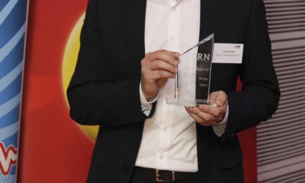 Kategorie Storage - Platz 1: Fujitsu, Louis Dreher (Foto: CRN)