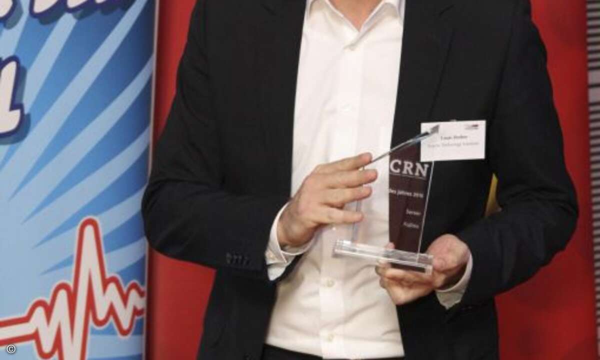 Kategorie Server - Platz 2: Fujitsu, Louis Dreher (Foto: CRN)