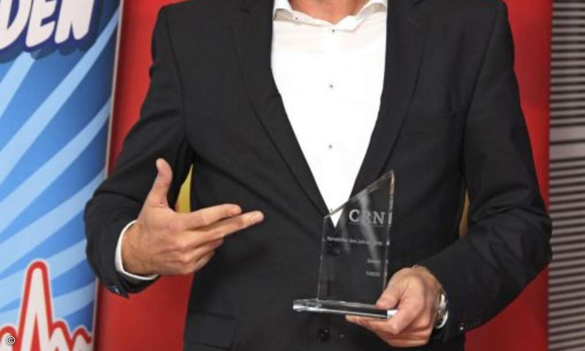 Kategorie Server - Platz 1: Tarox, Bernd Tillmann (Foto: CRN)