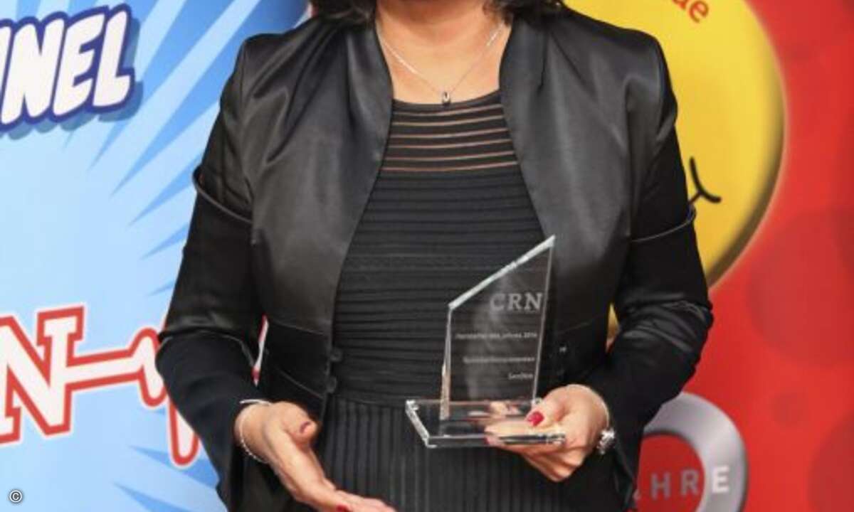 Kategorie Speicherkomponenten - Platz 2: SanDisk, Miriam Franke (Foto: CRN)