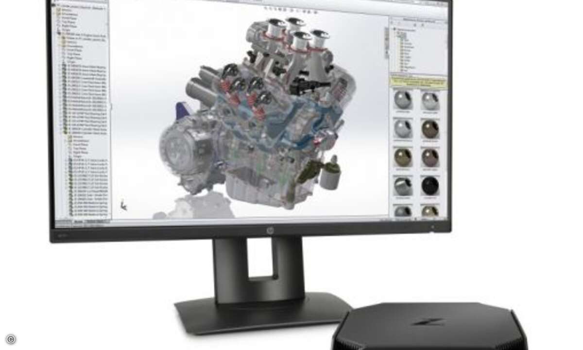 Sie ist vor allem für Nutzer von CAD-Anwendungen gedacht ... (Foto: HP)