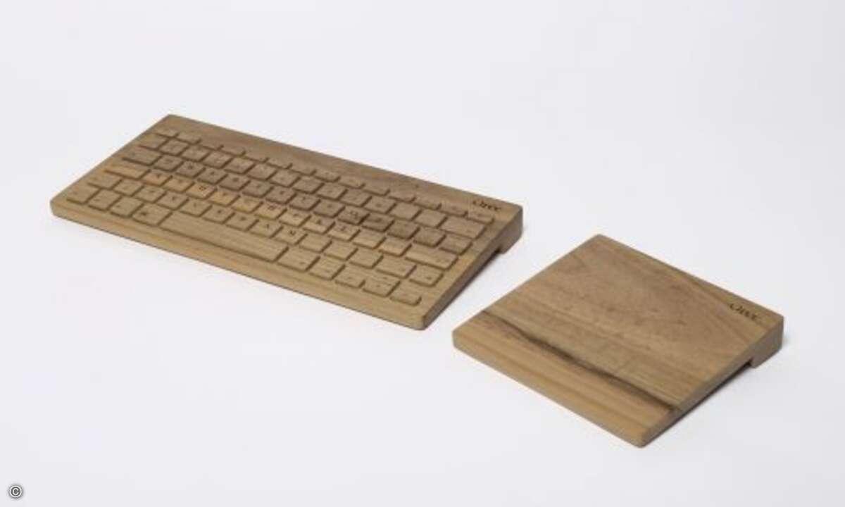 Keyboard und Touchpad lassen sich mit Bluetooth 3.0 verbinden.
(Foto: www.macland.de)