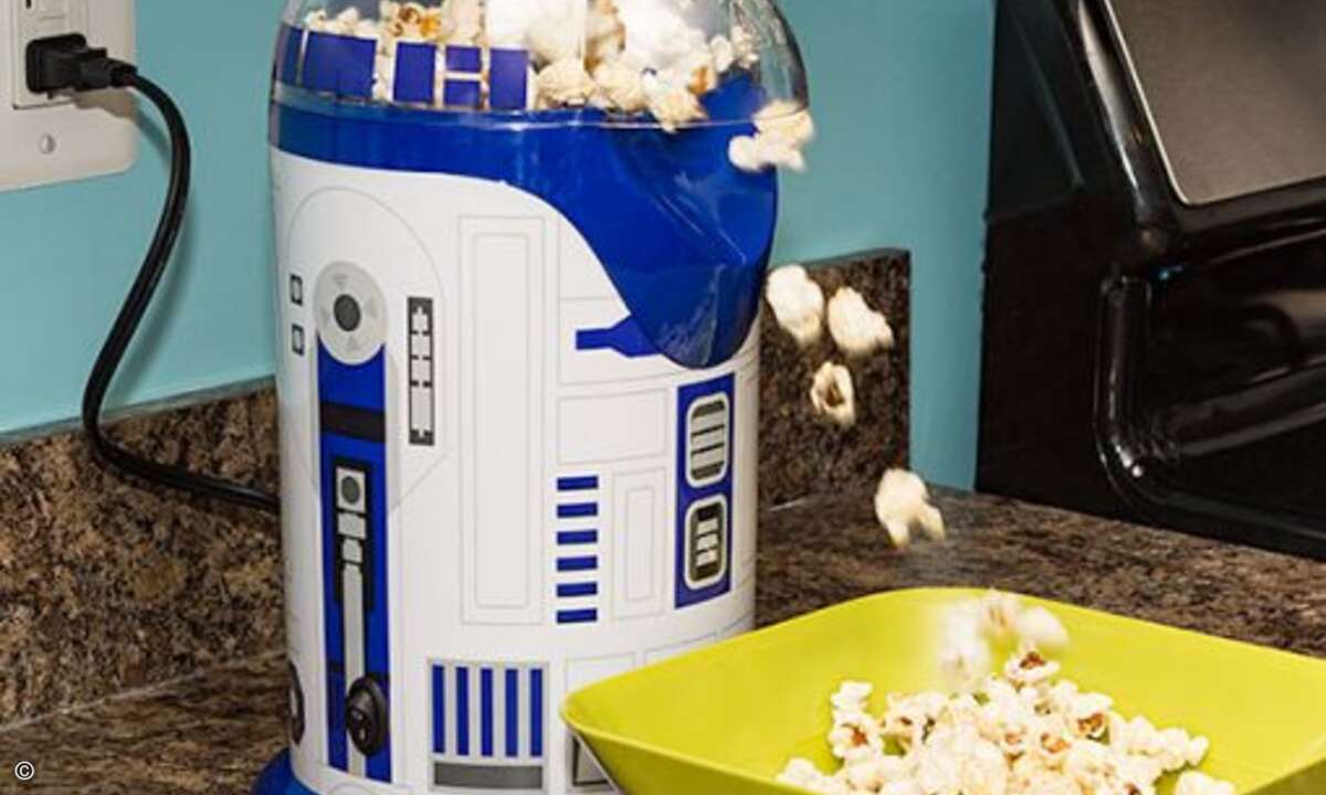 Anschließend begibt man sich gemeinsam wieder auf die Couch und schaut sich alle sieben bisher erschienenen Star Wars Filme am Stück an. Als Dessert gibt es dazu Popcorn... (Foto: ivok)