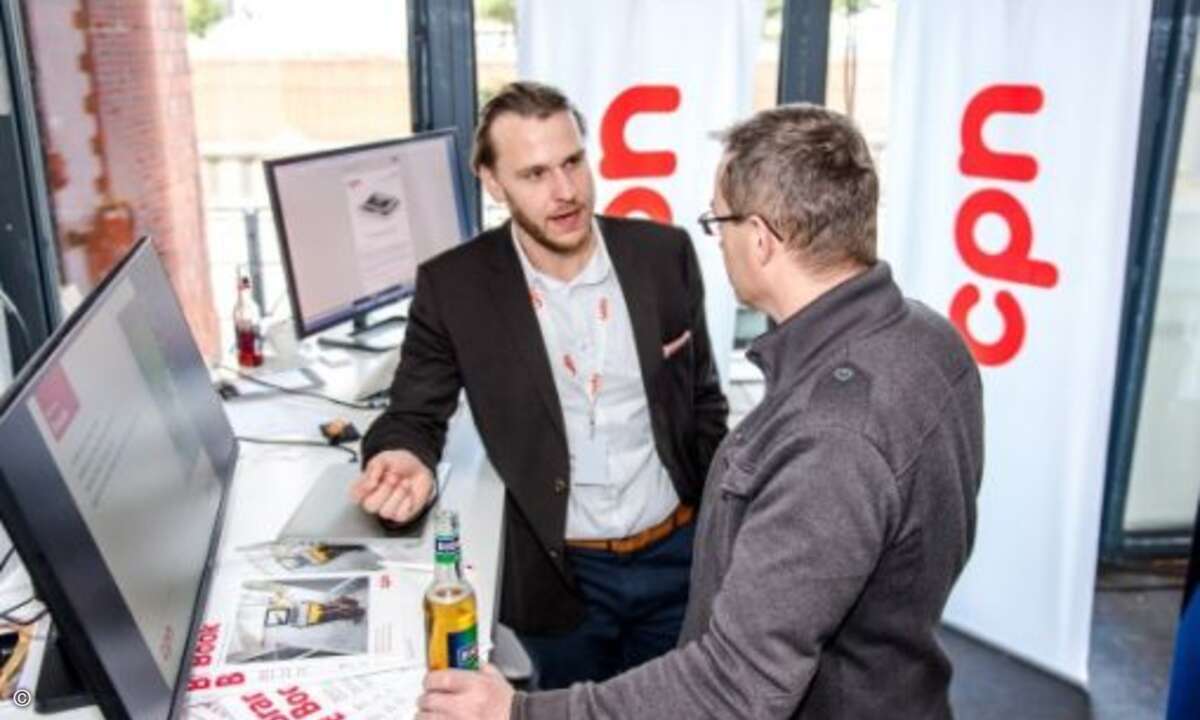 Am CPN-Stand herrschte wie bei allen Ausstellern ein großer Andrang (Bild: CPN)