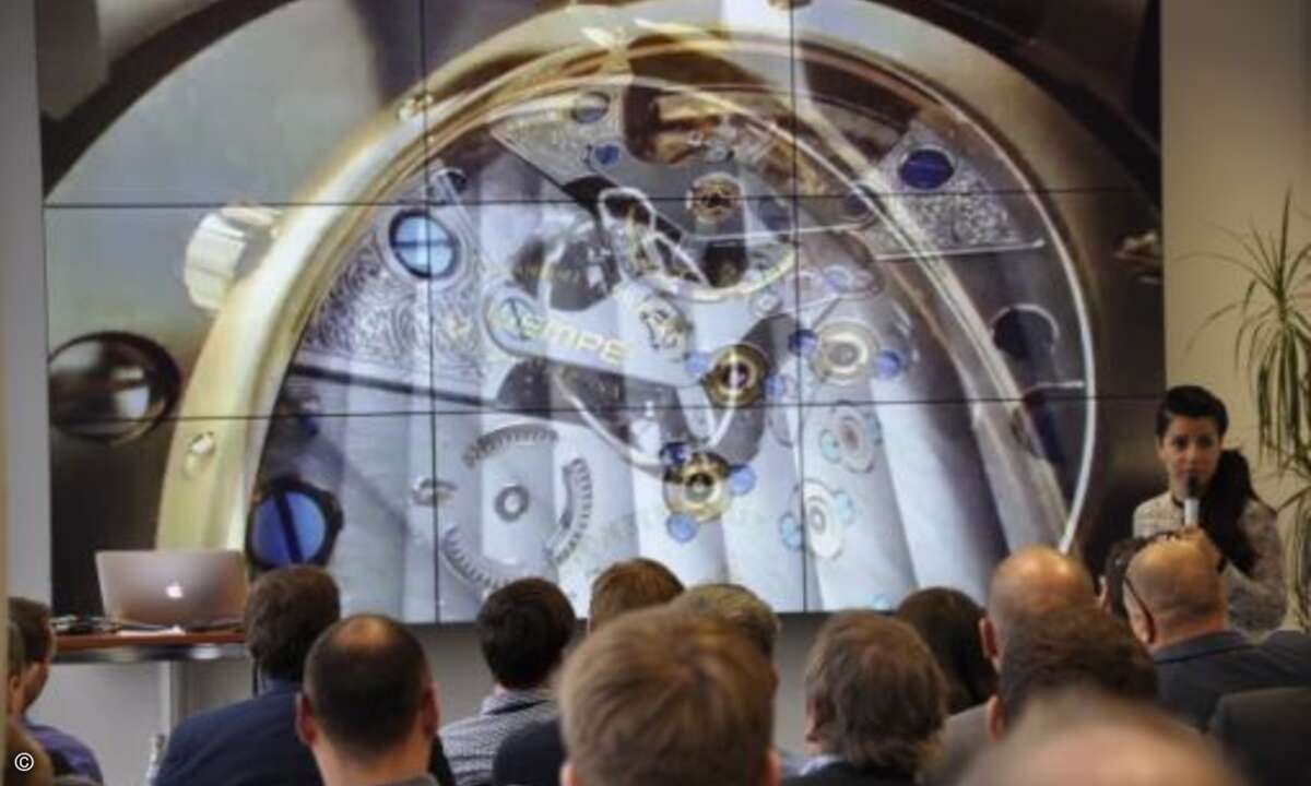 Die Albert Bauer Companies GmbH zeigte interessante Fallbeispiele rund um Digital Signage