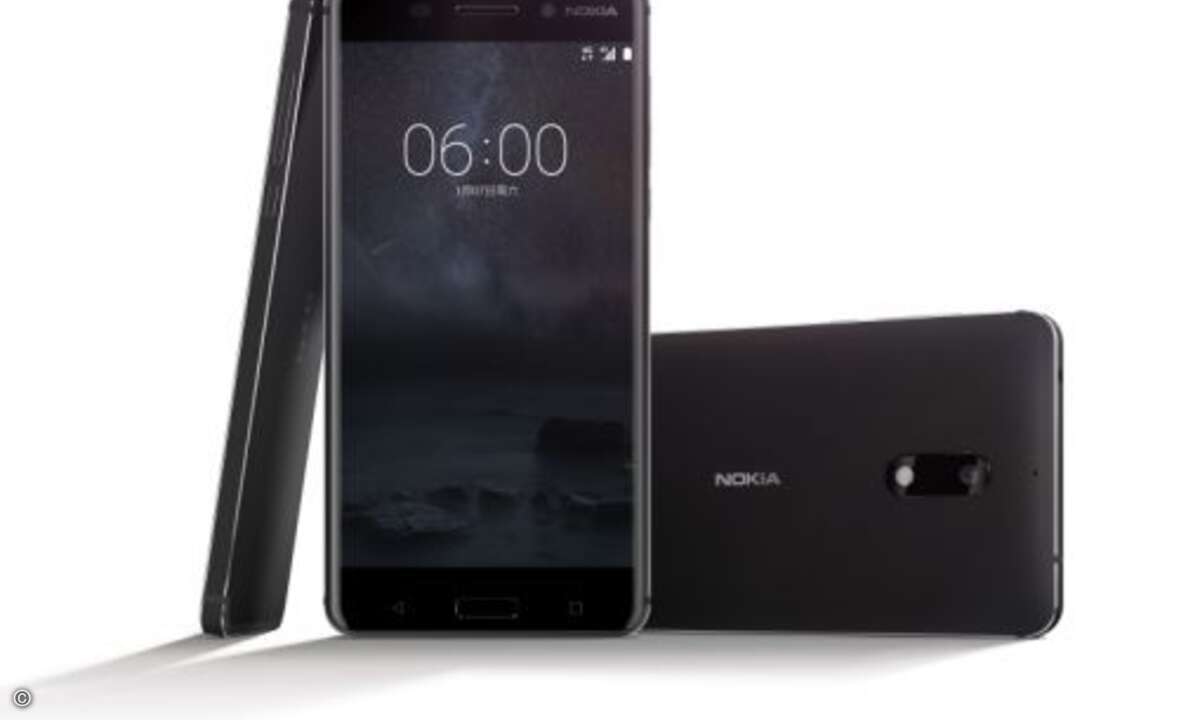 Das »Nokia 6« ist ein LTE-Smartphone mit 5,5 Zoll und Android 7.0 Nougat (Foto: HMD Global)