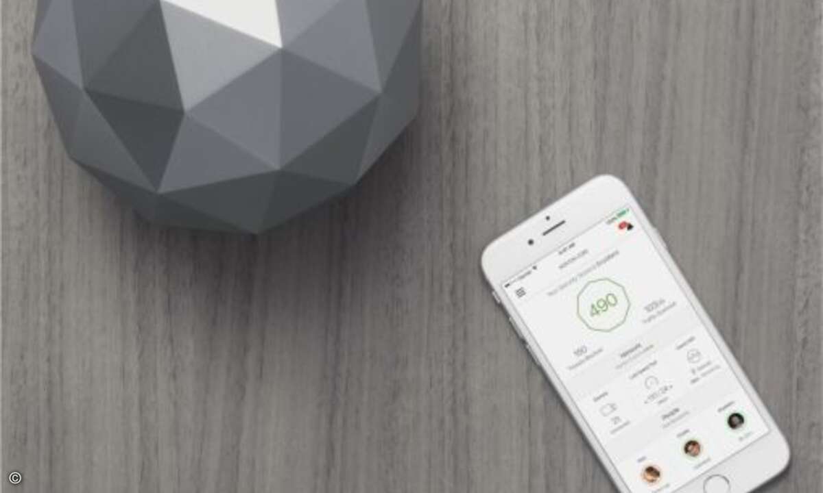 Die Bedienung des »Norton Core« erfolgt über eine App (Foto: Symantec)