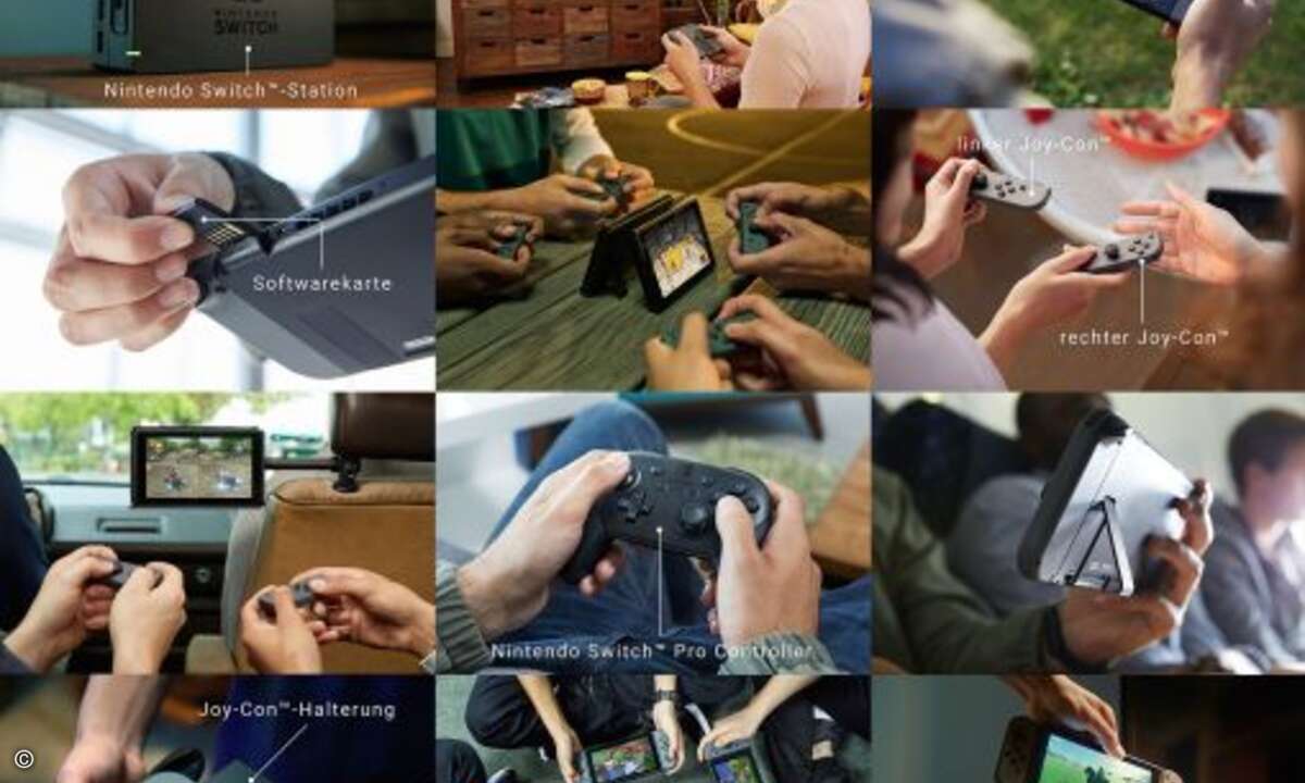 Durch solche Features soll die Switch vor allem eines sein: flexibel (Foto: Nintendo)