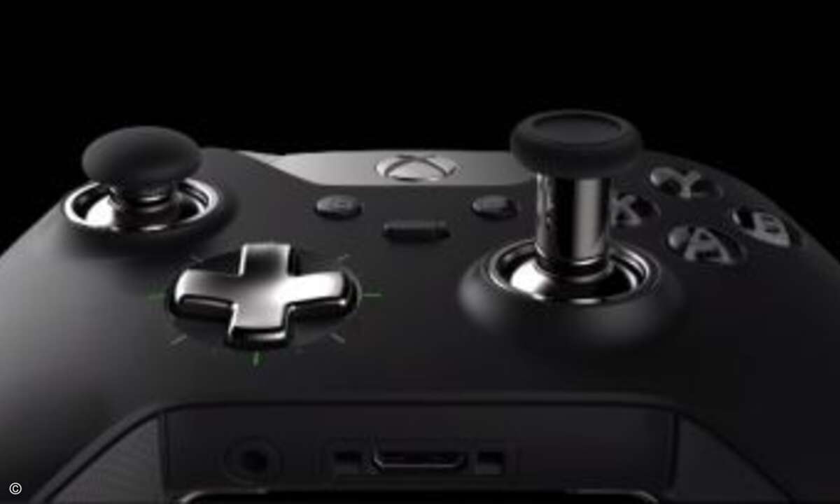 Der Elite Wireless Controller kommt mit verschiedenen Aufsätzen für die Thumsticks und das Steuerkreuz... (Foto: Microsoft)