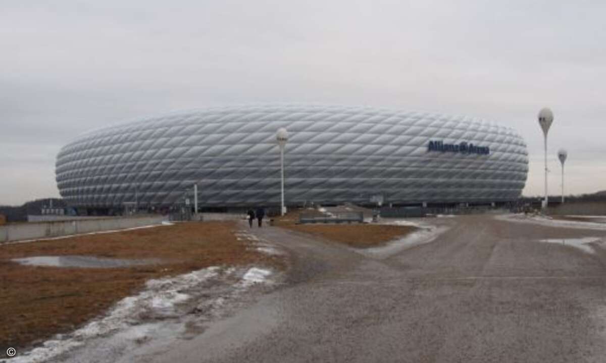 Zum Auftakt seiner Roadshow hatte der Sicherheitsspezialist Sophos in die Münchner Allianz Arena geladen (Foto: CRN)