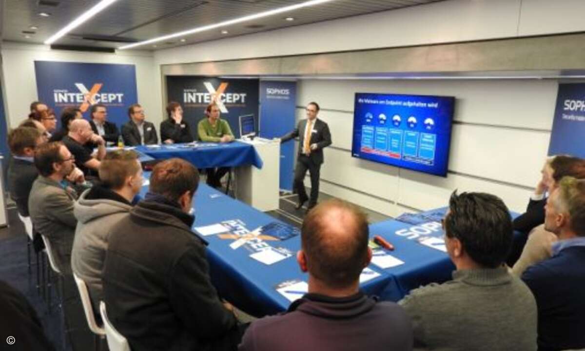 So sieht es im Inneren des Trucks aus (Foto: Sophos)