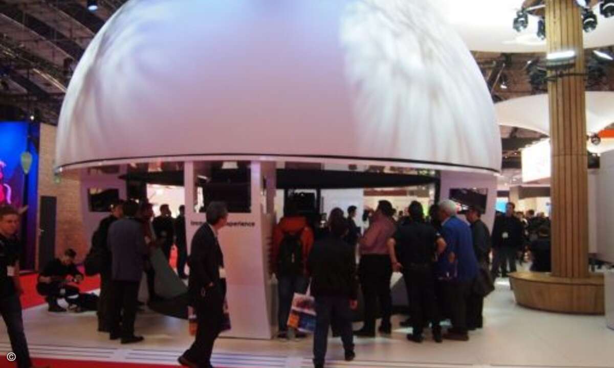 Über begeisterte Zuschauer konnte sic Sony...(Bild: CRN)