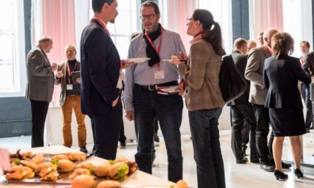 … und natürlich auch Zeit für den einen oder anderen Snack (Foto: Fujitsu)