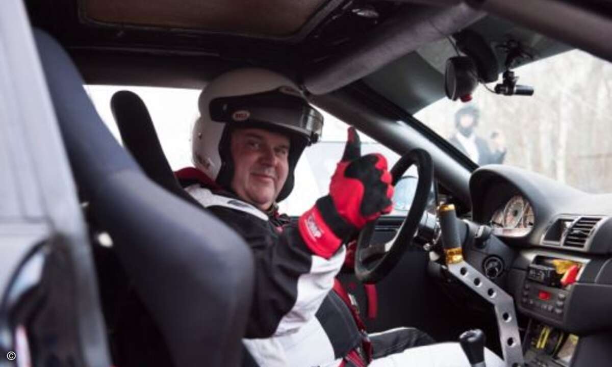 Auch die Fahrer hatten ihren Spaß… (Foto: Fujitsu)