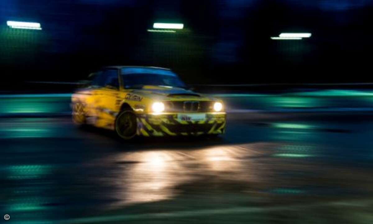 … und drehten nach Einbruch der Dunkelheit noch eine kleine Extra-Runde (Foto: Fujitsu)