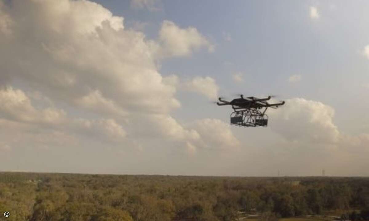 Es handelt sich um »Horsefly UAV«-Drohnen des Herstellers Workhorse ... (Foto: UPS)