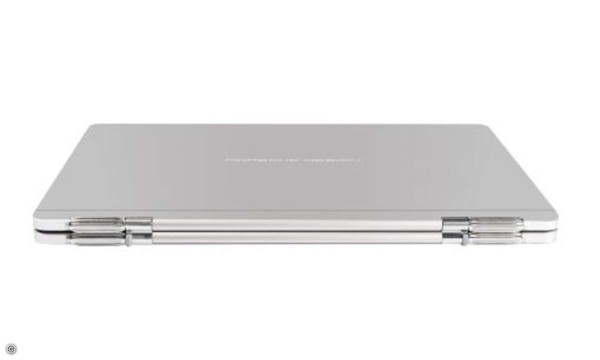 ... soll Dank seiner patentierten VarioGear-Scharniere... (Foto: Porsche Design Computing)