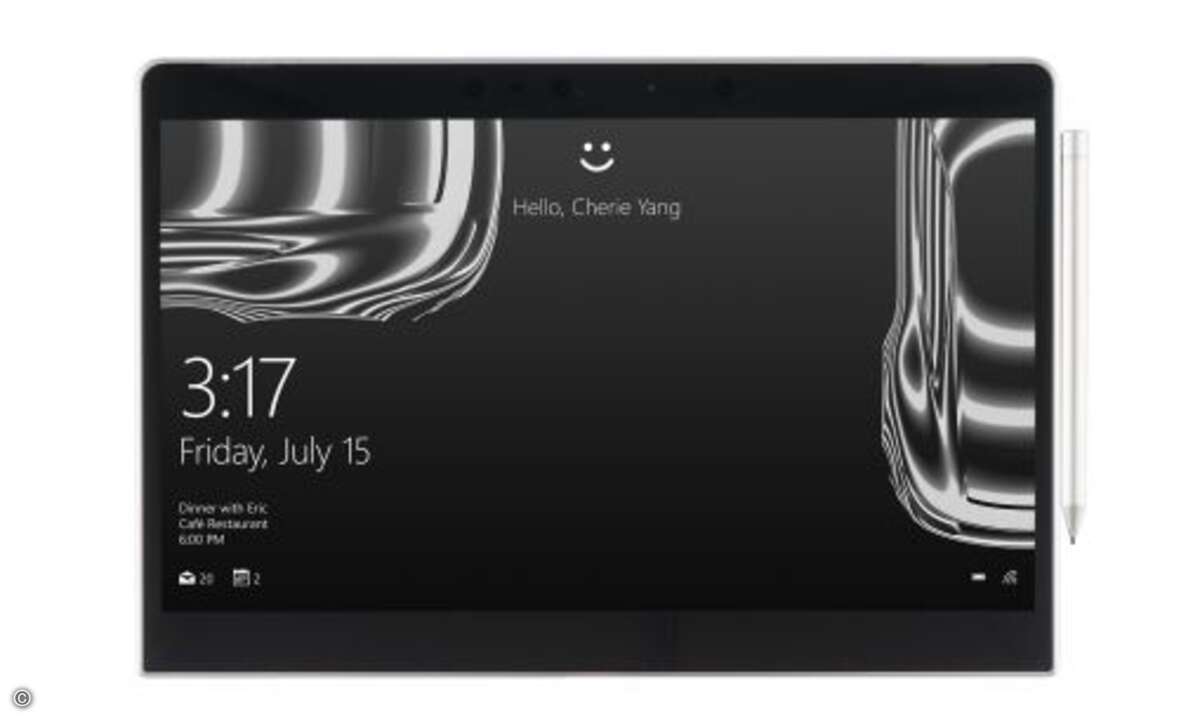 Das Tablet... (Foto: Porsche Design Computing)
