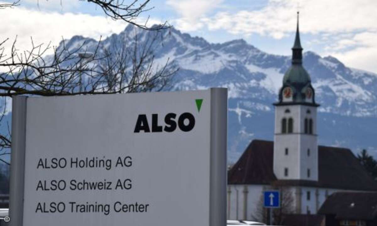 Die Idylle im Schweizerischen Emmen täuscht. Wie ein Uhrwerk tickt die Logistik am Konzernsitz von Also.